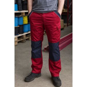 Werkbroek Thorson – Rood/Marine – Maat 54