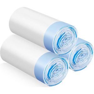 3 rollen kattenbak zakken - 20 stuks per rol – 30x65 CM voor Photonspace zelfreinigende kattenbak