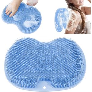 Ibenzoa® Siliconen Douchemat met Voetmassagefunctie en Antislip Zuignappen voor Optimale Voetverzorging