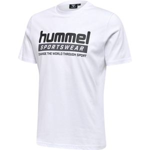 Hummel - Legacy Carson - T-shirt - Unisex - Ronde Hals - 100% Katoen