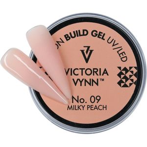 Builder Gel 09 Milky Peach 50 ml - gelnagels - gel - nagels - manicure - nagelverzorging - nagelstyliste - buildergel - uv / led - nagelstylist - callance