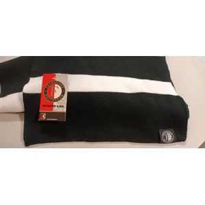 Feyenoord Sjaal - Supportersjaal- zwart/wit