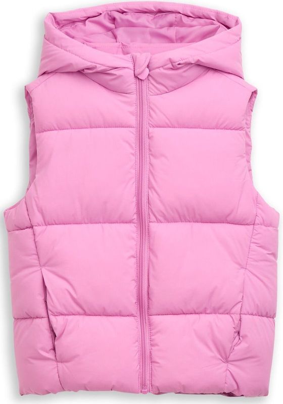 TOM TAILOR - Bodywarmer - Grijs/Pink