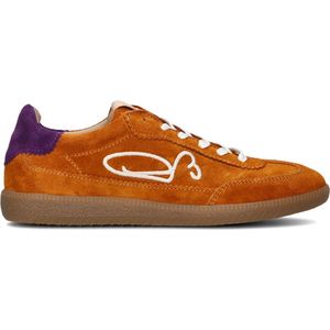 Fred De La Bretoniere Sneaker Pearl Sign Burnt Orange - Maat 40