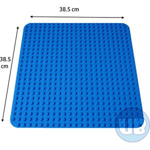 Uniblocks | Grote bouwplaat blauw – 38,5 x 38,5 cm