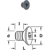 CMT - Conische torx bout - Snijgereedschappen