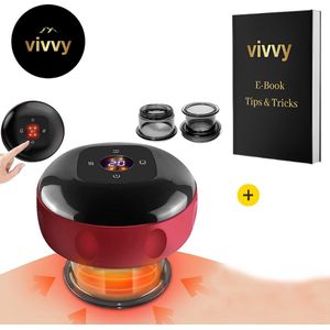 Cellulite Cups 3 In 1 - Cellulite Massage Apparaat Ergonomisch - Anti Cellulitis Apparaat Met 12 Intensiteiten - 100% Tevredenheidsgarantie - Incl. 2 Opzetstukken