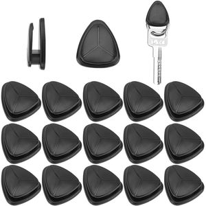EGoods - Zelfklevende haken voor auto en huis - Set van 20 stuks - Zwart - Multifunctioneel - Achterbank hangers - Handdoek haken - Badkamer accessoires