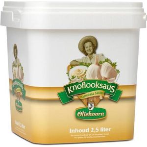 Oliehoorn | Knoflooksaus | 2,5 liter