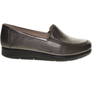 Mocassin Zilver Leder Zacht Caprice maat 37
