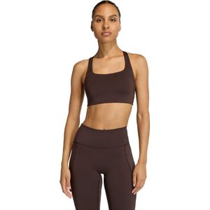 adidas Performance Optime Workout Medium Support Beha - Dames - Bruin