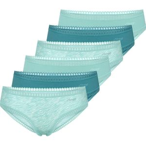 sloggi Dames hipster slip 6 pack GO Crush