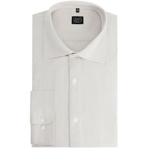 GENTS - Overhemd - Katoen - Zand - Maat EU42/L