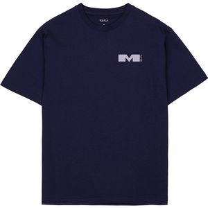 Makia - Statement T-shirt - Blauw - Korte Mouwen - Unisex