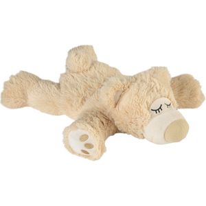 Warmies Warmte/Magnetron Opwarm Knuffel - Teddybeer - Beige - 30 cm - Pittenzak