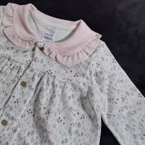 Babidu Pyjama roze/wit