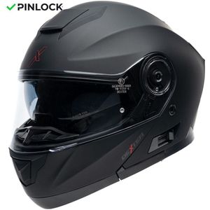 Motorhelm - Scooterhelm SPECTRON EVO Zwart S van MOTOBLOUZ