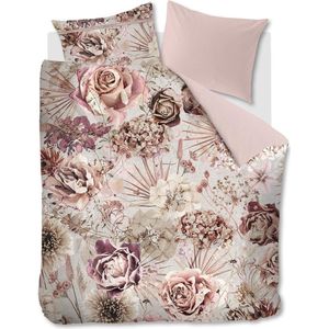 Riviera Maison Faded Flower dekbedovertrek - Eenpersoons - 140x200/220 - Multi