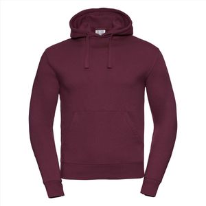 Russell- Authentic Hoodie - Bordeauxrood - S