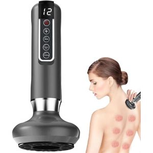 DailySupplies® Cellulite Massage Apparaat - Massage Apparaat - Anti Cellulitis Apparaat - Cupping Cups - Zwart