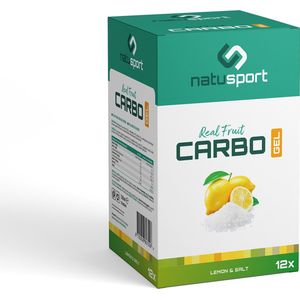 Natusport Real Fruit Carbo Gel Lemon Salt
