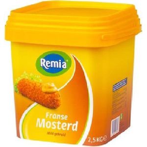 Remia franse mosterd vierk.emmer 2.5 kg