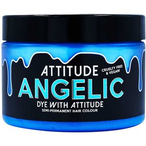 Attitude Hair Dye - Angelic pastel Semi permanente haarverf - Pastelblauw