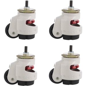 4 stuks industriële nivelleerwielen zware belasting - Leveling Feet Wheels Swivel Wheel