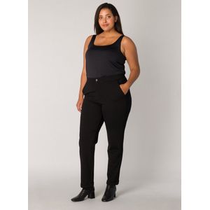 BASE LEVEL CURVY Yoella Pants - Black - maat 2(50)