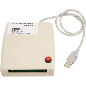 USB2.0 PCMCIA-kaartlezer, 68-pins externe pc-opslagkaartlezer, 20G stabiele transmissie, sterke chip, plug-play ATA-kaartlezer, voor thuiskantoor
