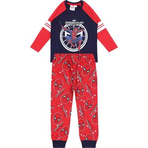 Rode Marvel Spiderman pyjama