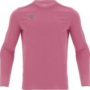 Macron Rigel Hero Voetbalshirt Lange Mouw Heren - Roze | Maat: XXL
