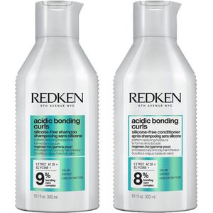 Redken Acidic Bonding Curls shampoo en conditioner duo 300ml - extra voordelig