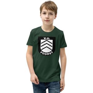 Vvvoorst - Jongeren T-shirt met korte mouwen - Black, S