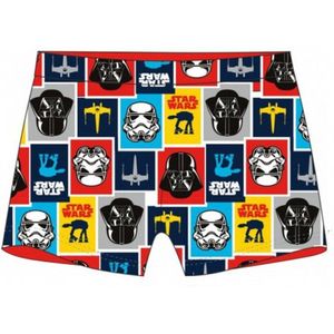 Star Wars Zwembroek – Blokjes Comic-Print – Maat 122/128 (ook 110/116 en 134/140 beschikbaar)