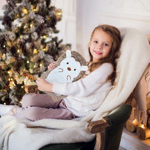 Unyqoos® Gezellige egelvormige warmwaterkruik met zachte hoes voor comfort en warmte