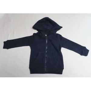 Gilet - Unie - Marine - Effen - 6 jaar 116