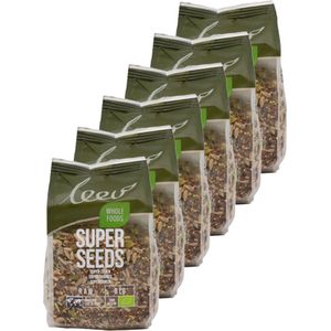 Leev® Bio | Whole Foods | Super Seeds | 6 stuks | 6 x 350 gram