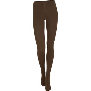 Calzera Dames Thermo Maillot - Warme Winter Maillot - Bruin - Maat S/M 36-38
