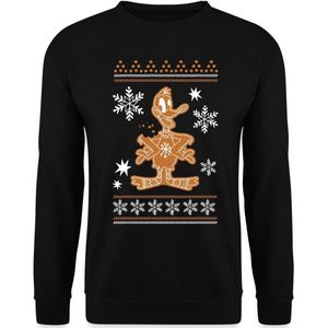 Looney Tunes Daffy Duck Cookie Kerstmis Sweater Heren