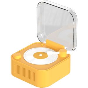 Retro Bluetooth-luidspreker met buitensfeer en hoogwaardige Bluetooth-luidspreker - Geel