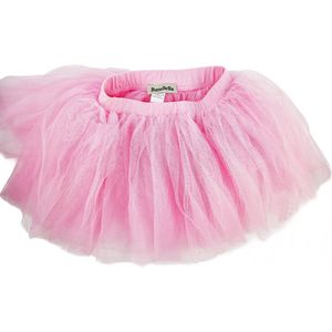 BamBella ® - Rok ballet met laagejs roze Meisje - Onesize - 3 tot 6 jaar - tulle tule stof