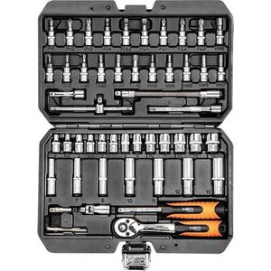 Neo-Tools doppenset 1/4″ (53-delig)