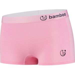 B.Bocelli - Bamboe Boxershort - Dames - Roze - Maat L