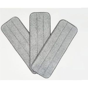 3 Stks Mop Pads Microvezel - Wasbaar Herbruikbaar - Voor Spray Reveal Mop