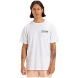 Quiksilver Palm Square T-shirt Met Korte Mouwen Wit S Man