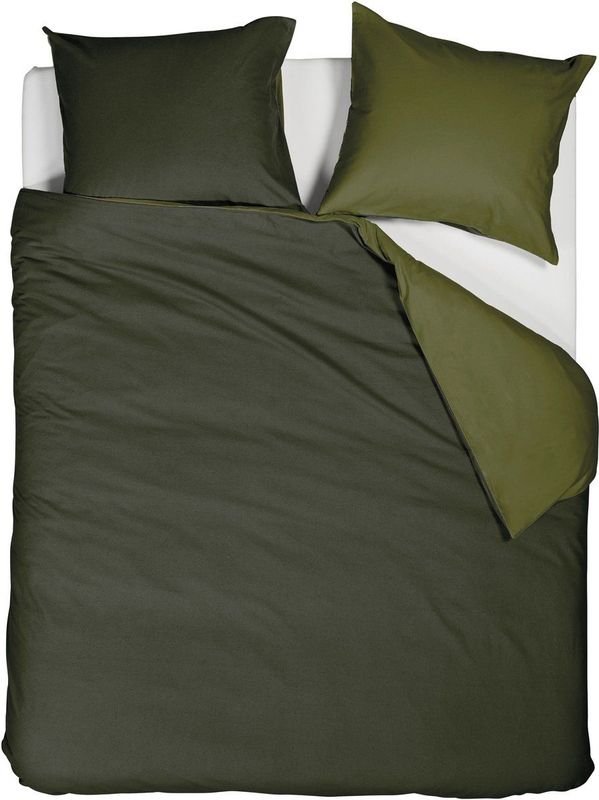 Beddinghouse - Dekbedovertrek - Groen - 240x200/220 cm