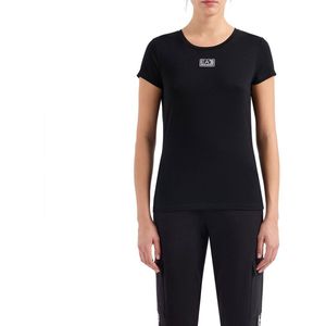 Ea7 Emporio Armani 3dtt17 T-shirt Met Korte Mouwen Zwart XS Vrouw