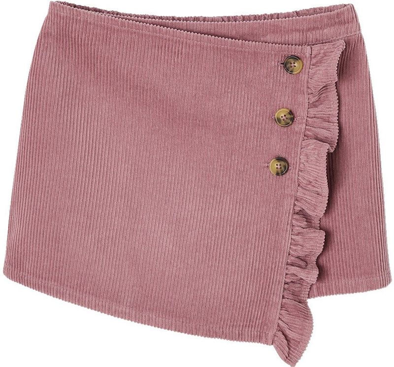 Vertbaudet - Short-rokje - Ribfluweel - Wikkeleffect