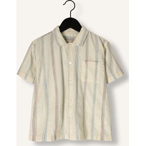 Konges Slojd Vincent Ss Shirt Gots Overhemden Jongens - Gebroken wit - Maat 86